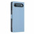 iPhone Air Tree Cat Embossed Flip Vegan Leather Phone Case - Sky Blue