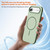 iPhone Air Two-colors Imitation Original Magsafe PC Hybrid TPU Phone Case - Green