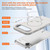 iPhone Air Two-colors Imitation Original Magsafe PC Hybrid TPU Phone Case - Grey White