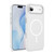 iPhone Air Two-colors Imitation Original Magsafe PC Hybrid TPU Phone Case - Transparent White