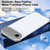 iPhone Air Ultra-thin Frameless Titanium Alloy Four Corner Shockproof Phone Case - Titanium Gray