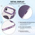 iPhone Air Ultra-thin Magnetic Plating Vegan Leather Phone Case - Purple