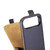 iPhone Air Vertical Flip Leather Phone Case with Card Slot - Black