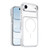 iPhone Air Vibrant Dual-color TPU + Acrylic Magnetic Phone Case - White