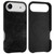 iPhone Air VIETAO Retro Denim Texture PU Leather MagSafe Phone Case - Black