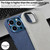 iPhone Air VIETAO Retro Denim Texture PU Leather MagSafe Phone Case - Dark Blue