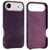 iPhone Air VIETAO Retro Denim Texture PU Leather MagSafe Phone Case - Dark Purple