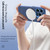 iPhone Air VIETAO Retro Denim Texture PU Leather MagSafe Phone Case - Silver Grey