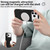 iPhone Air VIETAO Suede MagSafe PU Leather Phone Case - Black