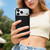 iPhone Air VIETAO Suede MagSafe PU Leather Phone Case - Black
