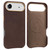 iPhone Air VIETAO Suede MagSafe PU Leather Phone Case - Coffee Brown