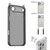 iPhone Air XDcase Candy DIY Detachable Lanyard Hole Shockproof Phone Case - Transparent Black