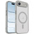iPhone Air XDcase Skin Feel Magnetic Frosted Phone Case with Lens Film - Grey