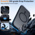 iPhone Air XDcase Skin Feel Magnetic Frosted Phone Case with Lens Film - White