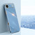 iPhone Air XINLI Straight Edge 6D Electroplate TPU Phone Case - Celestial Blue