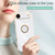 iPhone Air XINLI Straight Edge 6D Electroplate TPU Phone Case with Ring Holder - Hawthorn Red