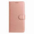 Moto G 2025 / Moto G 2026 Lambskin 8-card Slot Leather Phone Case - Rose Gold