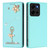 Moto G 2026 Ballet Girl Diamond Studded RFID Vegan Leather Phone Case - Mint Green