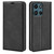 Moto G 2026 Retro-skin Magnetic Suction Leather Phone Case - Black