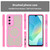 Samsung Galaxy A16 5G Armor Glaze MagSafe Magnetic Phone Case - Pink