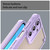 Samsung Galaxy A16 5G Armor Glaze PC Hybrid TPU Phone Case - Purple