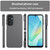 Samsung Galaxy A16 5G Frosted Translucent TPU Hybrid PC Full Coverage Phone Case - Black