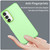Samsung Galaxy A16 5G Frosted Translucent TPU Hybrid PC Full Coverage Phone Case - Green