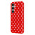 Samsung Galaxy A16 5G IMD Colorful Dots Pattern TPU Full Coverage Phone Case - Red
