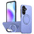 Samsung Galaxy A16 5G Kalebol Magnetic MagSafe Rotation Holder PC Phone Case - Lilac
