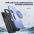 Samsung Galaxy A16 5G Kalebol Magnetic MagSafe Rotation Holder PC Phone Case - Lilac