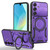 Samsung Galaxy A16 5G MagSafe 2 in 1 TPU Phone Case with Rotating Holder - Purple