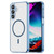 Samsung Galaxy A16 5G PC Hybrid TPU Airbag Shockproof MagSafe Phone Case - Transparent Blue