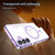 Samsung Galaxy A16 5G PC Hybrid TPU Airbag Shockproof MagSafe Phone Case - Transparent Purple