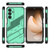Samsung Galaxy A16 5G Punk Armor 2 in 1 PC + TPU Shockproof Phone Case with Invisible Holder - Green