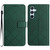 Samsung Galaxy A16 5G Rhombic Grid Texture Leather Phone Case - Green