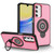 Samsung Galaxy A16 5G Ring Holder Magnetic Phone Case - Bright Pink