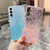 Samsung Galaxy A16 5G Sequins Glitter Gradient Epoxy TPU Phone Case - Blue