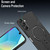 Samsung Galaxy A16 5G Skin Feel MagSafe Phone Case with Holder - Black