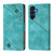 Samsung Galaxy A16 5G Skin-feel Embossed Leather Phone Case - Green