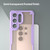 Samsung Galaxy S26 UItra Armor Glaze PC Hybrid TPU Phone Case - Purple