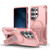 Samsung Galaxy S26 UItra Armor MagSafe Holder PC Hybrid TPU Phone Case - Pink