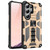 Samsung Galaxy S26 UItra Armor Shockproof TPU + PC Magnetic Phone Case with Holder - Gold