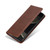 Samsung Galaxy S26 UItra AZNS Magnetic Calf Texture Flip Leather Phone Case - Dark Brown