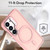 Samsung Galaxy S26 UItra Bright Color Frosted Skin-feel Camera Bracket Magsafe Phone Case - Pink