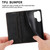 Samsung Galaxy S26 UItra Business Solid Color Magnetic RFID Leather Phone Case - Black