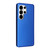 Samsung Galaxy S26 UItra Carbon Fiber Texture Flip Leather Phone Case - Blue