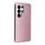 Samsung Galaxy S26 UItra Carbon Fiber Texture Flip Leather Phone Case - Pink