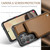 Samsung Galaxy S26 UItra CaseMe C22 Card Slots Holder RFID Anti-theft Phone Case - Brown