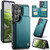 Samsung Galaxy S26 UItra CaseMe C22 Card Slots Holder RFID Anti-theft Phone Case - Green
