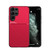 Samsung Galaxy S26 UItra Classic Tilt Strip Grain Magnetic PC Hybrid TPU Phone Case - Red